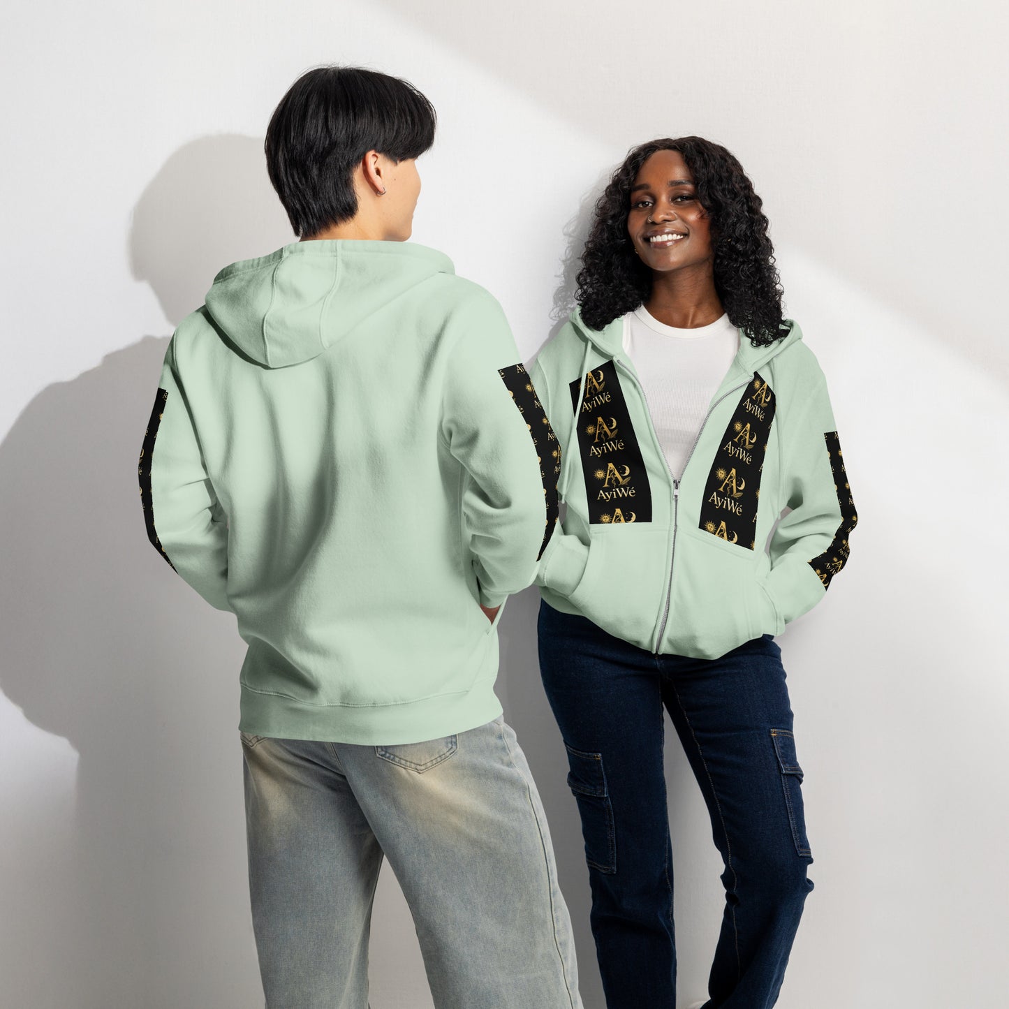 Friendly’s - 21 AyiWé FS Premium full zip hoodie - AyiWé Fashion & Style
