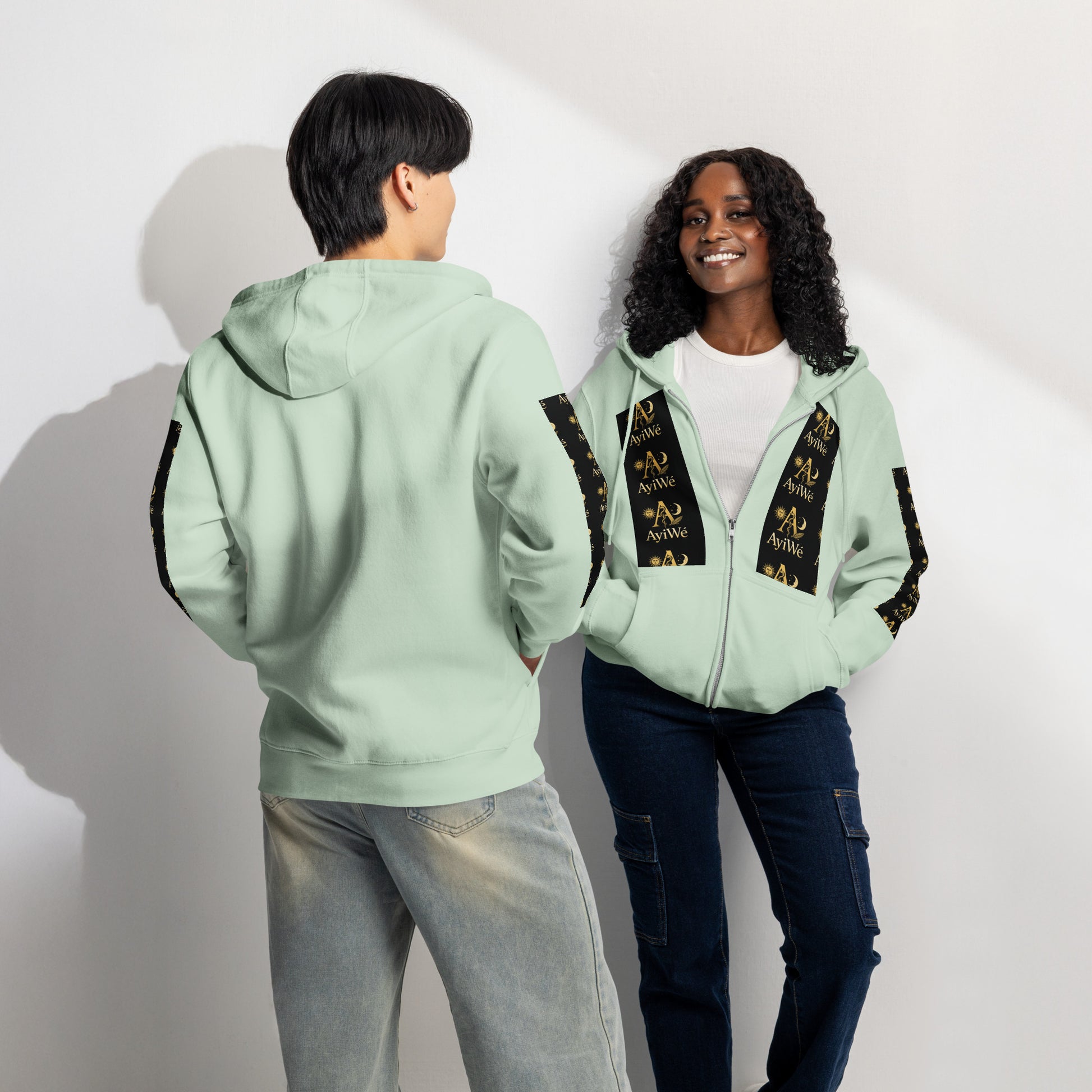 Friendly’s - 21 AyiWé FS Premium full zip hoodie - AyiWé Fashion & Style