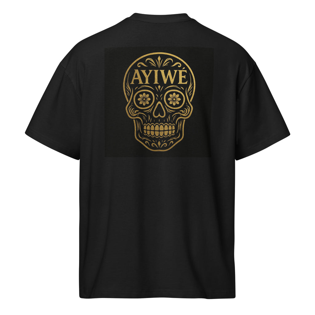 05 - Scroll AYI Men’s box tee. Powered by AyiWé Fashion Community - AyiWé Fashion & Style