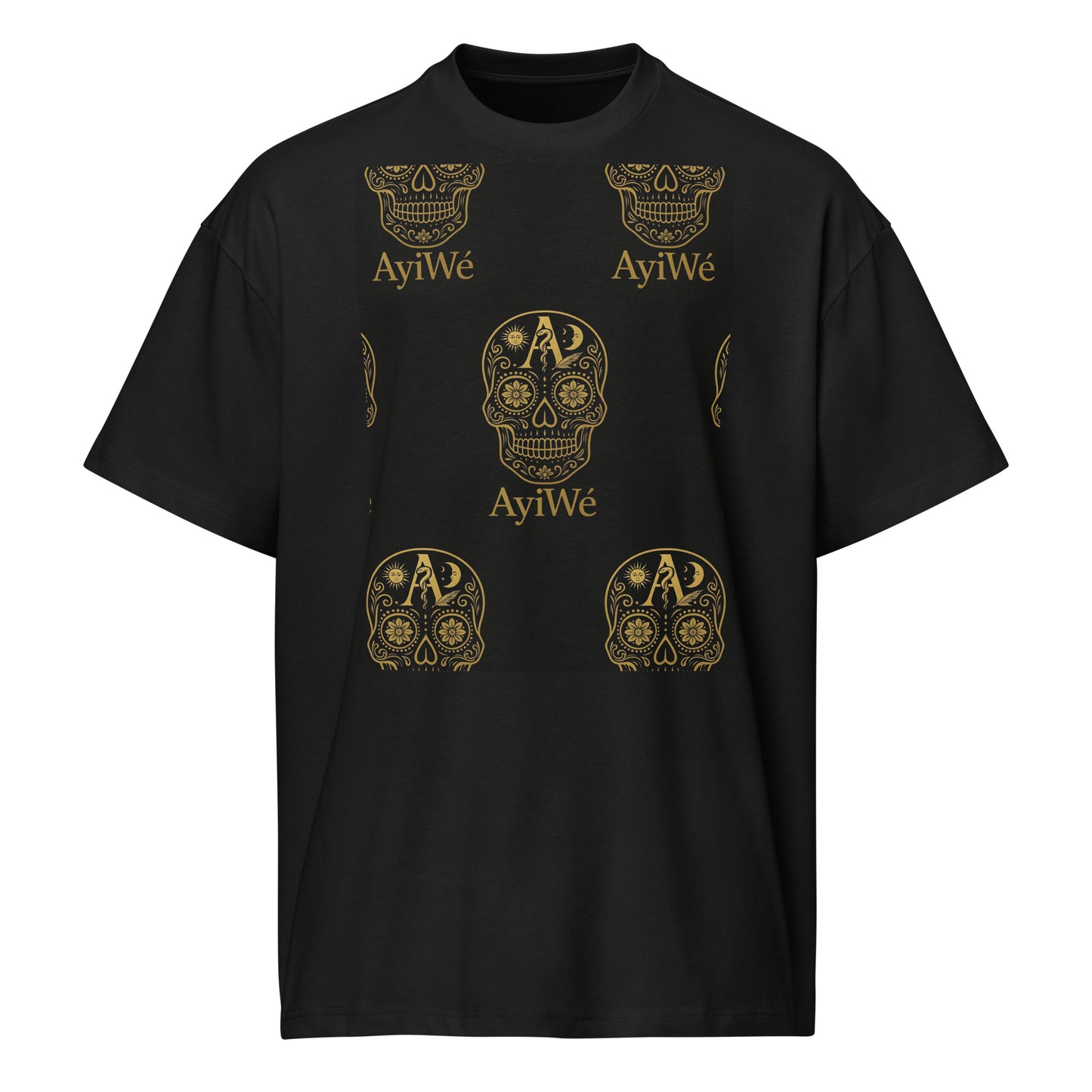05 - Scroll AYI Men’s box tee. Powered by AyiWé Fashion Community - AyiWé Fashion & Style