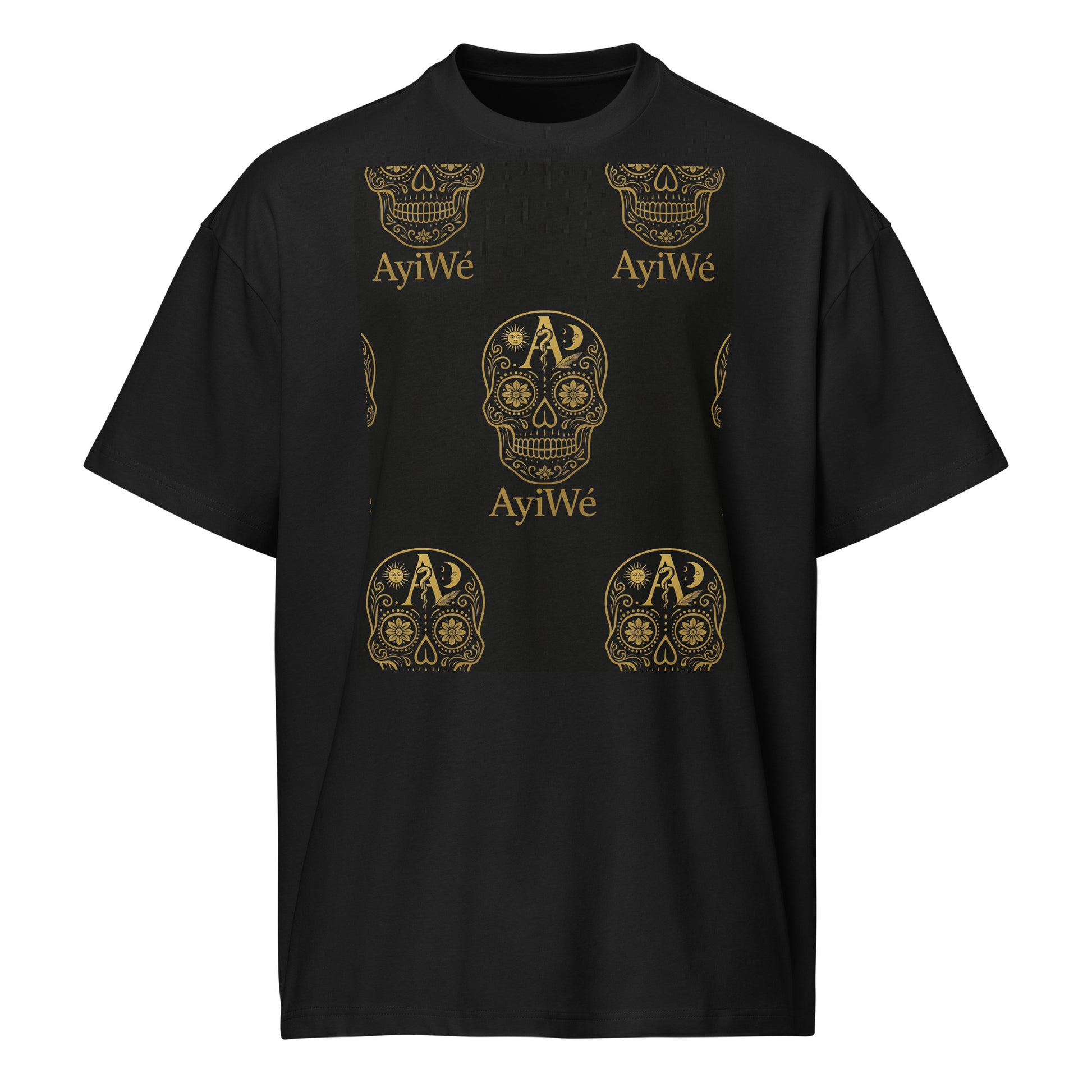 05 - Scroll AYI Men’s box tee. Powered by AyiWé Fashion Community - AyiWé Fashion & Style
