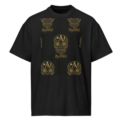 05 - Scroll AYI Men’s box tee. Powered by AyiWé Fashion Community - AyiWé Fashion & Style