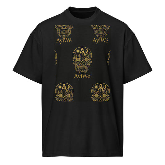 05 - Scroll AYI Men’s box tee. Powered by AyiWé Fashion Community - AyiWé Fashion & Style