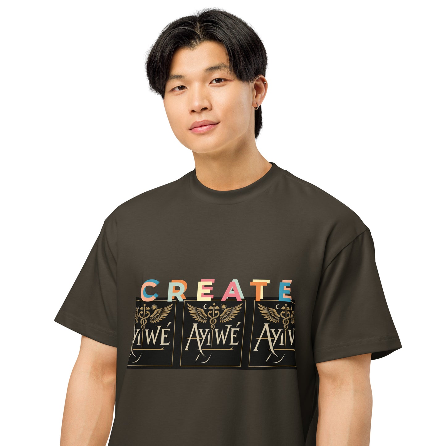 BeYourself Men’s box tee. Powered by AyiWé F&S - AyiWé Fashion & Style