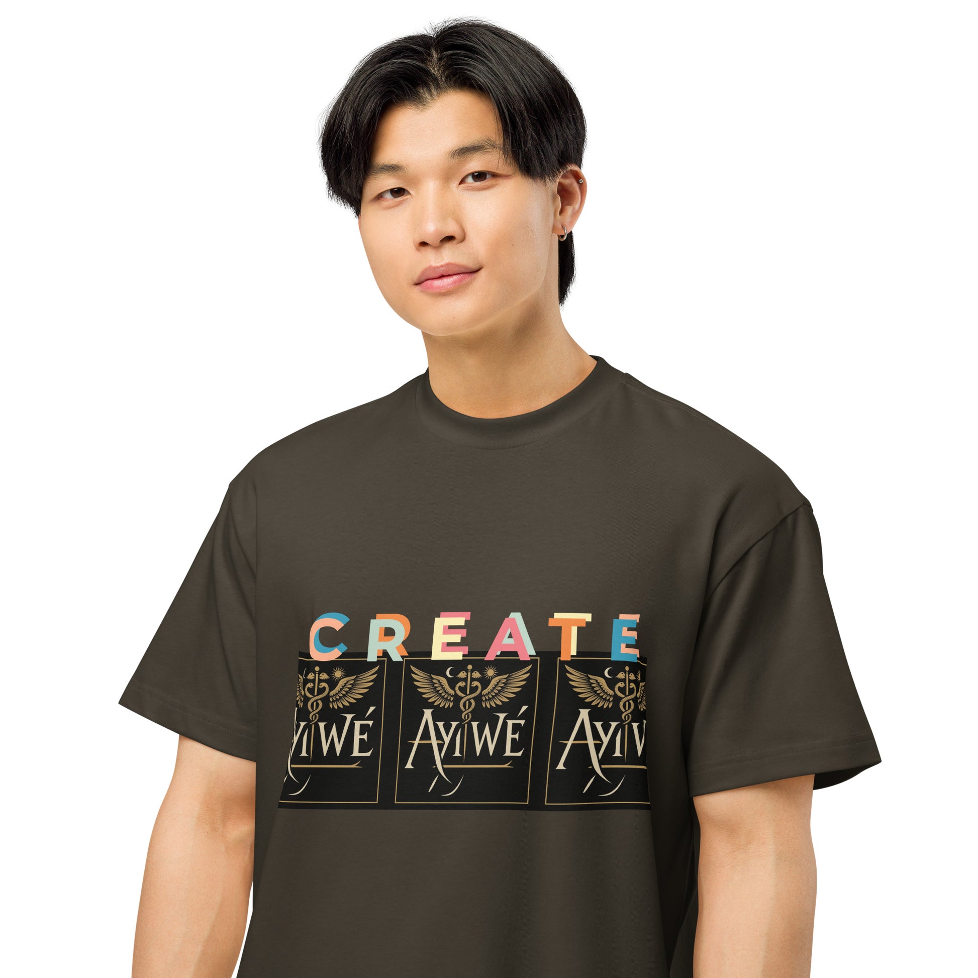 BeYourself Men’s box tee. Powered by AyiWé F&S - AyiWé Fashion & Style