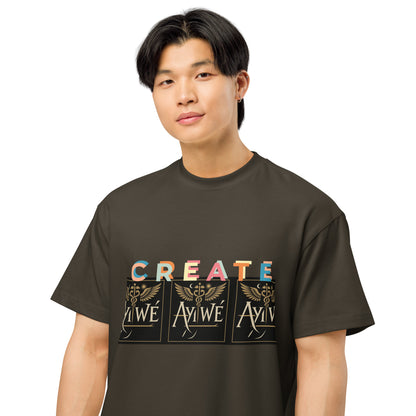 BeYourself Men’s box tee. Powered by AyiWé F&S - AyiWé Fashion & Style