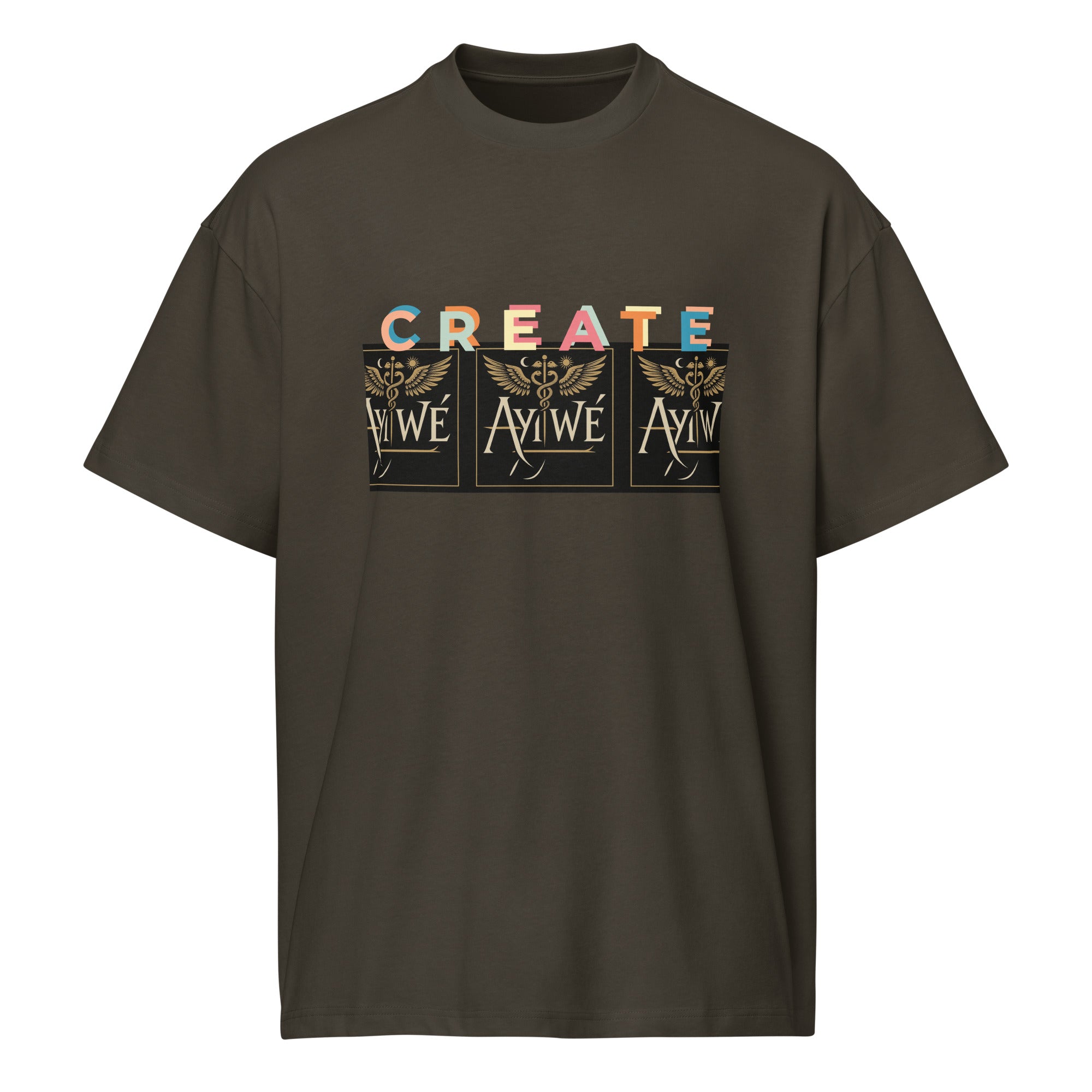 BeYourself Men’s box tee. Powered by AyiWé F&S - AyiWé Fashion & Style