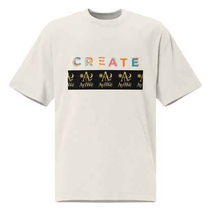 01 - Create AyiWé Oversized faded t-shirt - AyiWé Fashion & Style