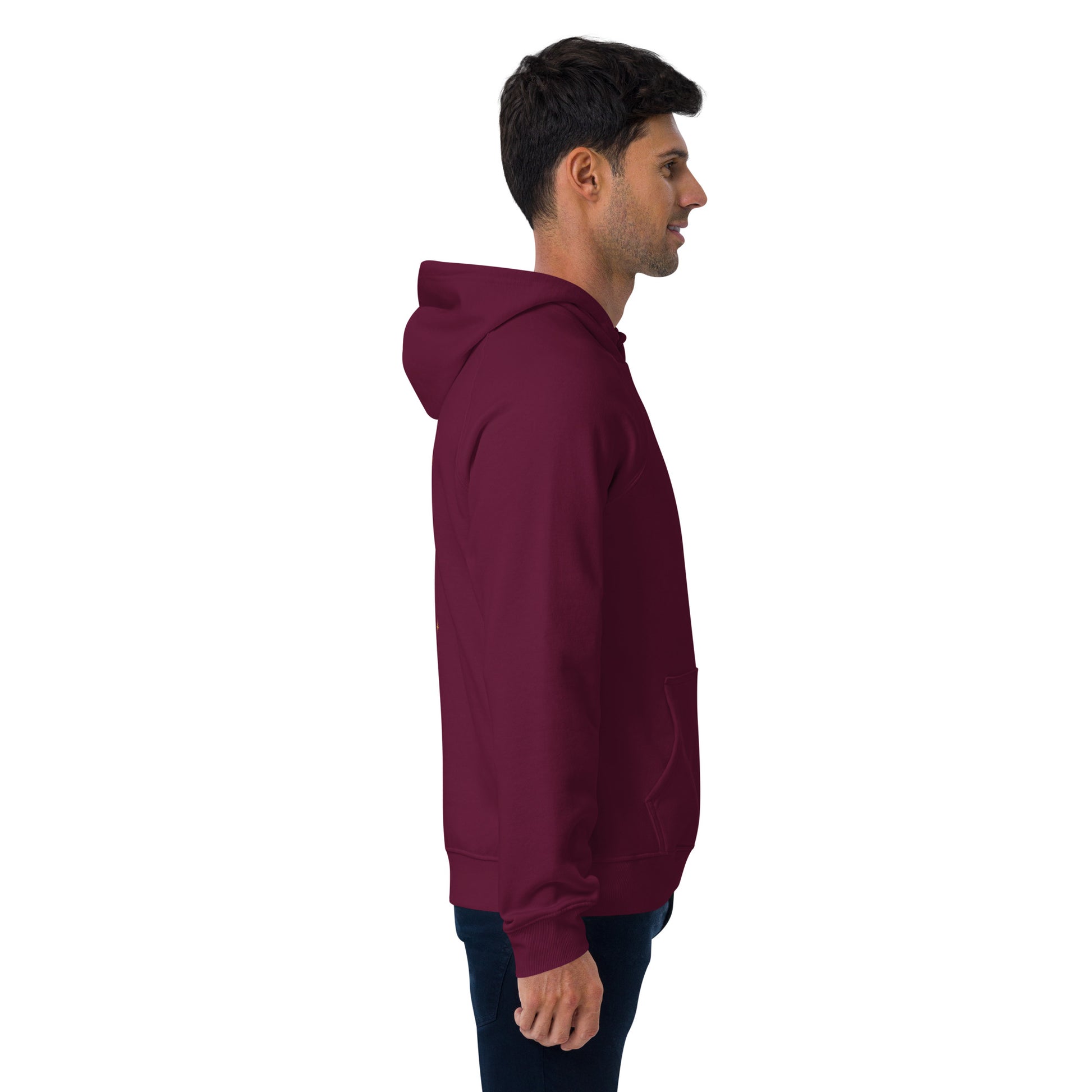 01 - Genisis 2026. Unisex eco raglan hoodie. Powered by AyiWé F&S - AyiWé Fashion & Style