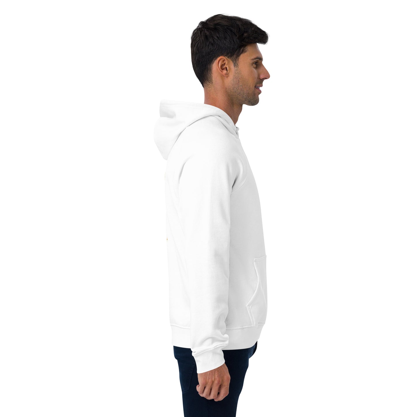 01 - Genisis 2026. Unisex eco raglan hoodie. Powered by AyiWé F&S - AyiWé Fashion & Style
