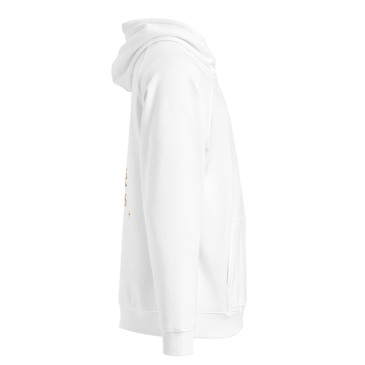 01 - Genisis 2026. Unisex eco raglan hoodie. Powered by AyiWé F&S - AyiWé Fashion & Style