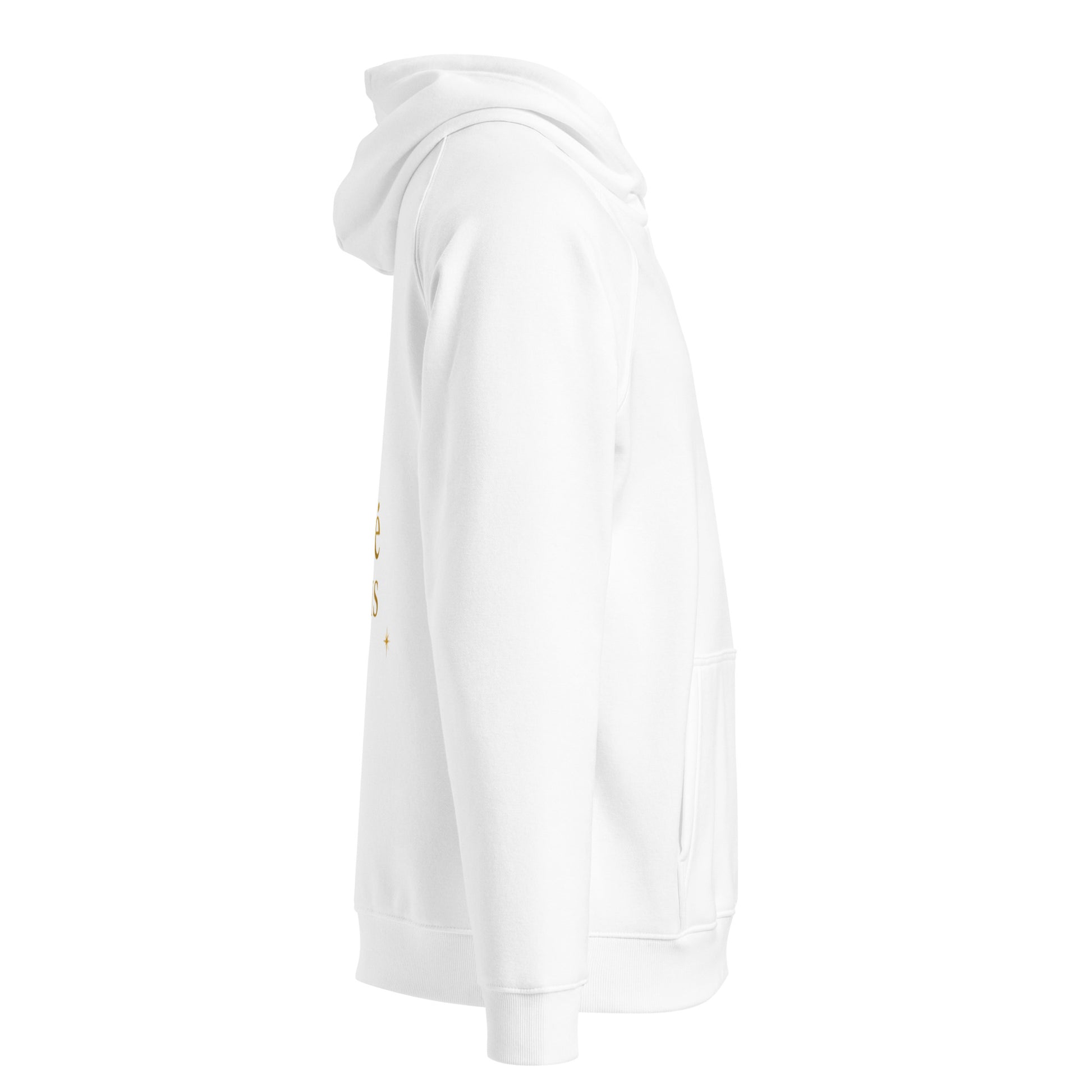 01 - Genisis 2026. Unisex eco raglan hoodie. Powered by AyiWé F&S - AyiWé Fashion & Style
