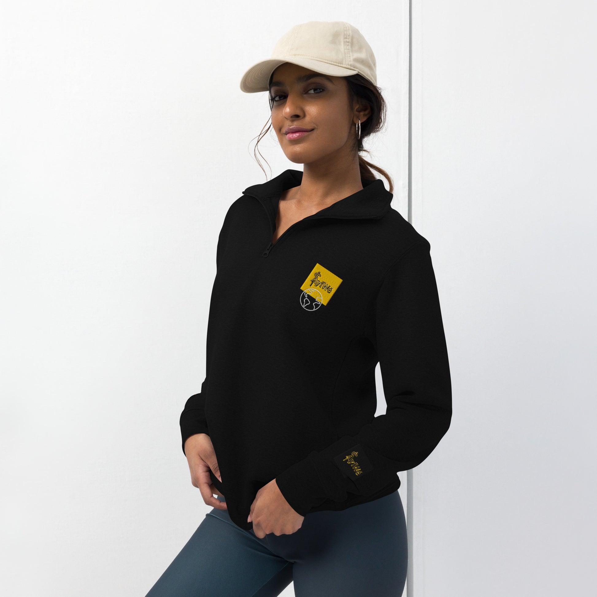 1 - AA AyiWé Peace1 - Unisex fleece pullover - AyiWé Fashion & Style