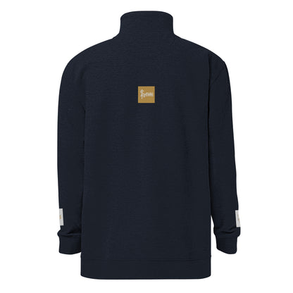 F - Cube1 Unisex fleece pullover, Powered by AyiWé F&S - AyiWé Fashion & Style