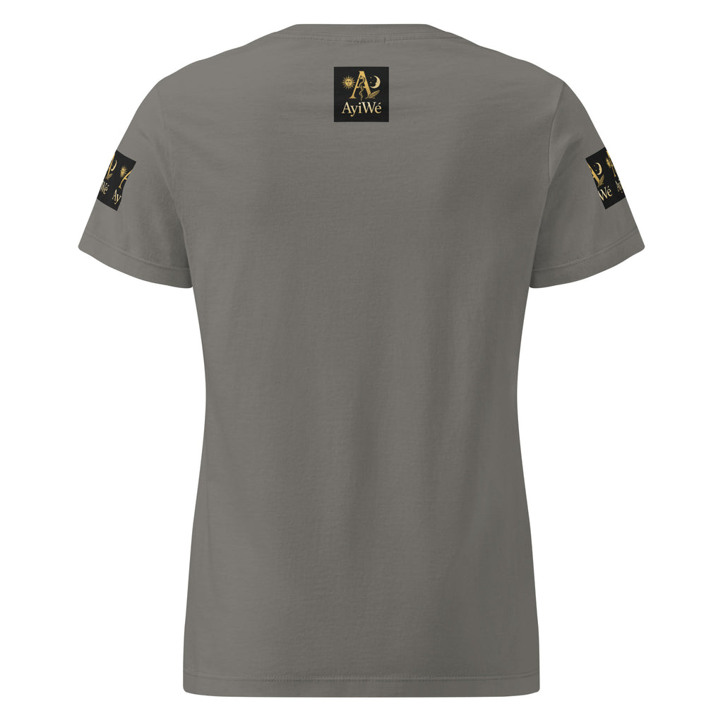 O2 - Las girls - Latinas, AyiWé Women’s basic softstyle t-shirt - AyiWé Fashion & Style