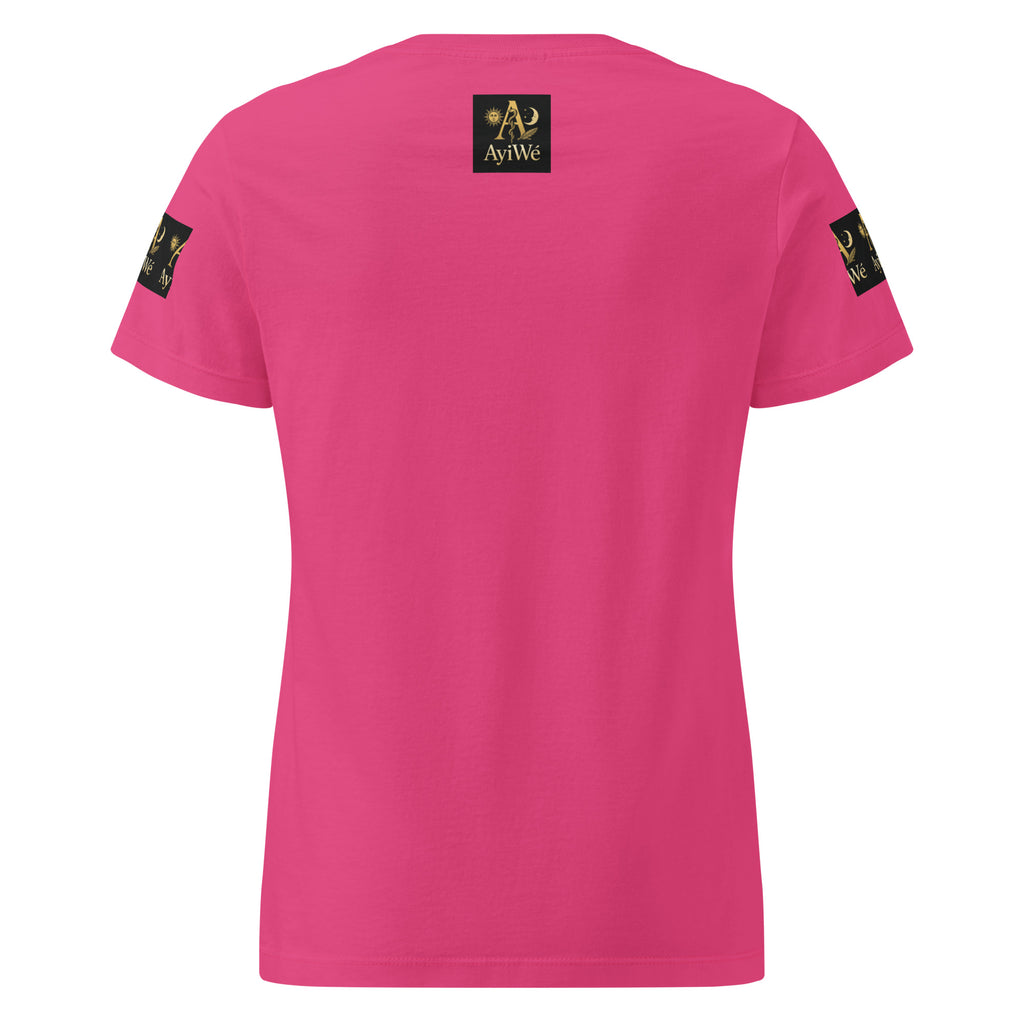O2 - Las girls - Latinas, AyiWé Women’s basic softstyle t-shirt - AyiWé Fashion & Style