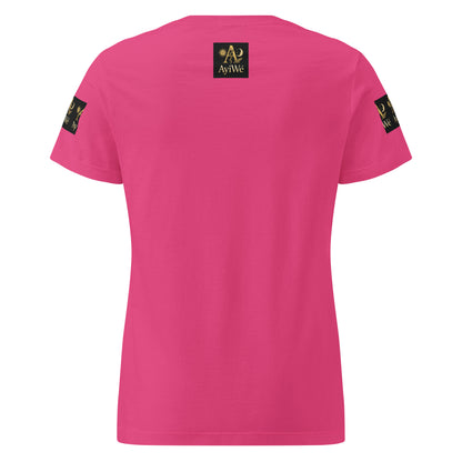 O2 - Las girls - Latinas, AyiWé Women’s basic softstyle t-shirt - AyiWé Fashion & Style