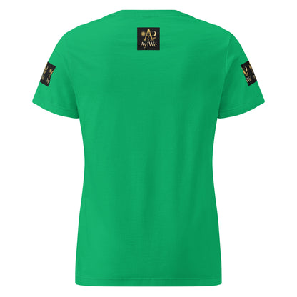 O2 - Las girls - Latinas, AyiWé Women’s basic softstyle t-shirt - AyiWé Fashion & Style