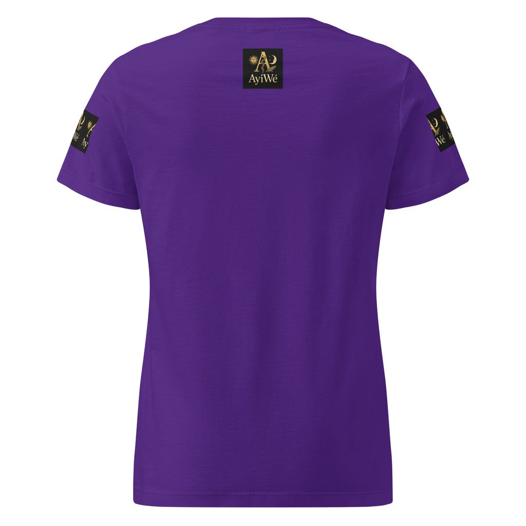 O2 - Las girls - Latinas, AyiWé Women’s basic softstyle t-shirt - AyiWé Fashion & Style