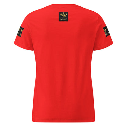 O2 - Las girls - Latinas, AyiWé Women’s basic softstyle t-shirt - AyiWé Fashion & Style