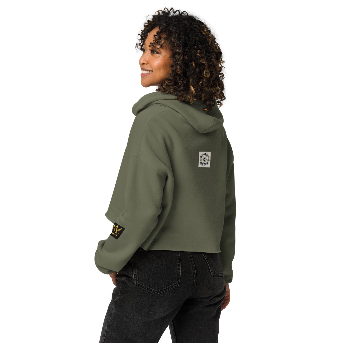 15 - AA Crop Hoodie AyiWé FS - AyiWé Fashion & Style