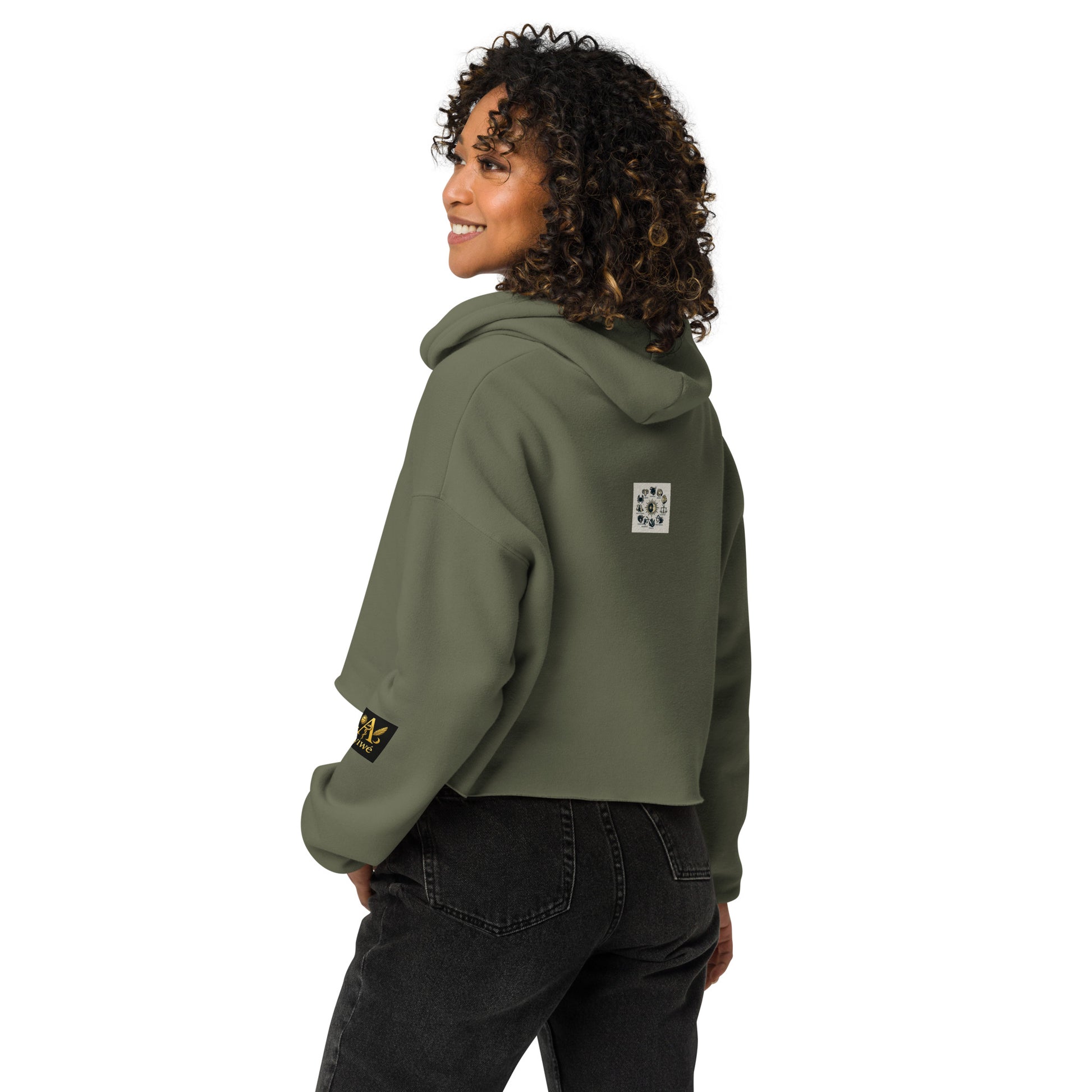 15 - AA Crop Hoodie AyiWé FS - AyiWé Fashion & Style
