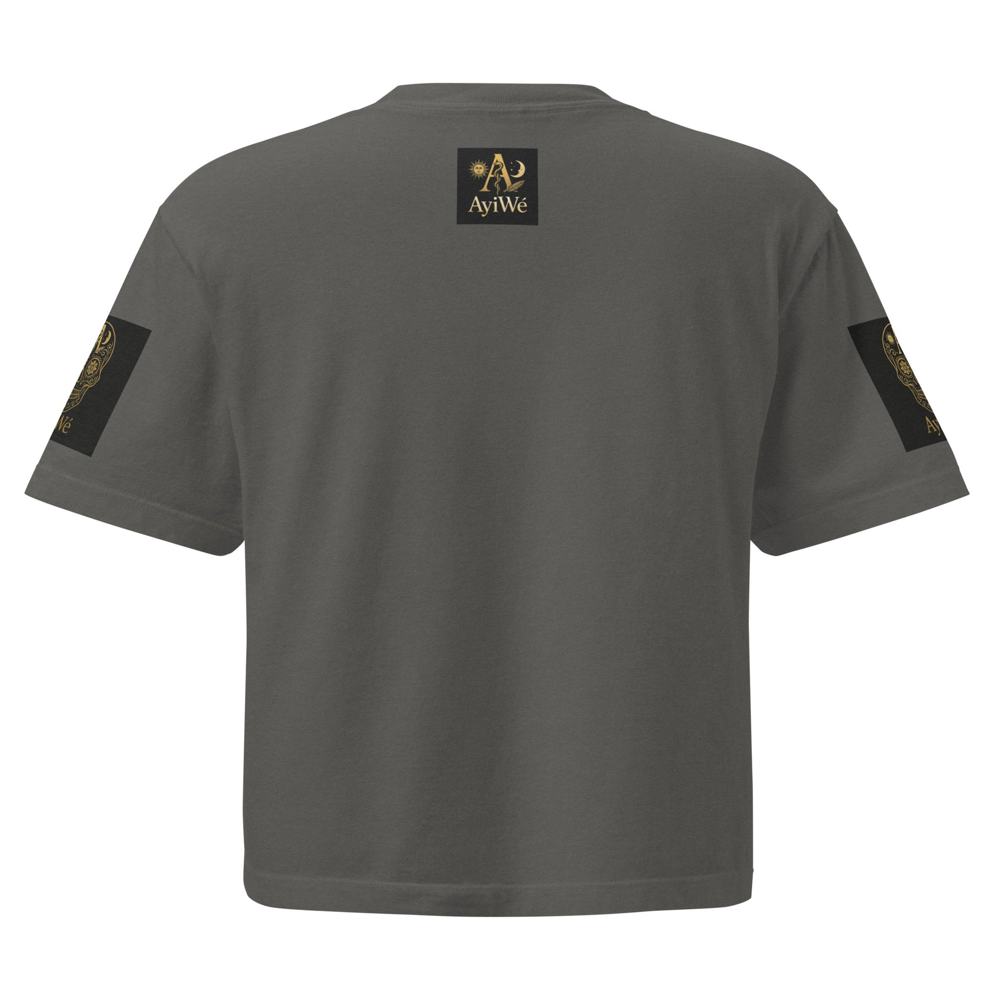 AYI - 1 Women’s heavyweight boxy tee. Powered by AyiWé F&S - AyiWé Fashion & Style
