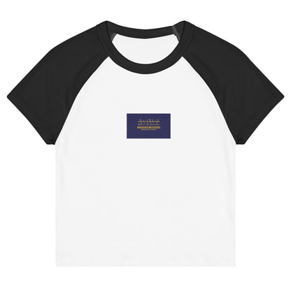 AA1 - Ayiwedo - Women’s micro rib raglan baby tee - AyiWé Fashion & Style
