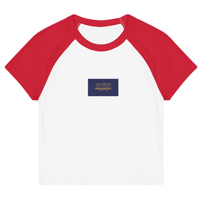 AA1 - Ayiwedo - Women’s micro rib raglan baby tee - AyiWé Fashion & Style