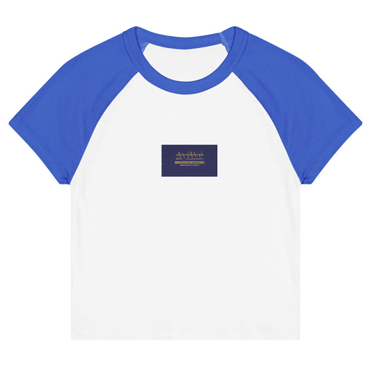 AA1 - Ayiwedo - Women’s micro rib raglan baby tee - AyiWé Fashion & Style